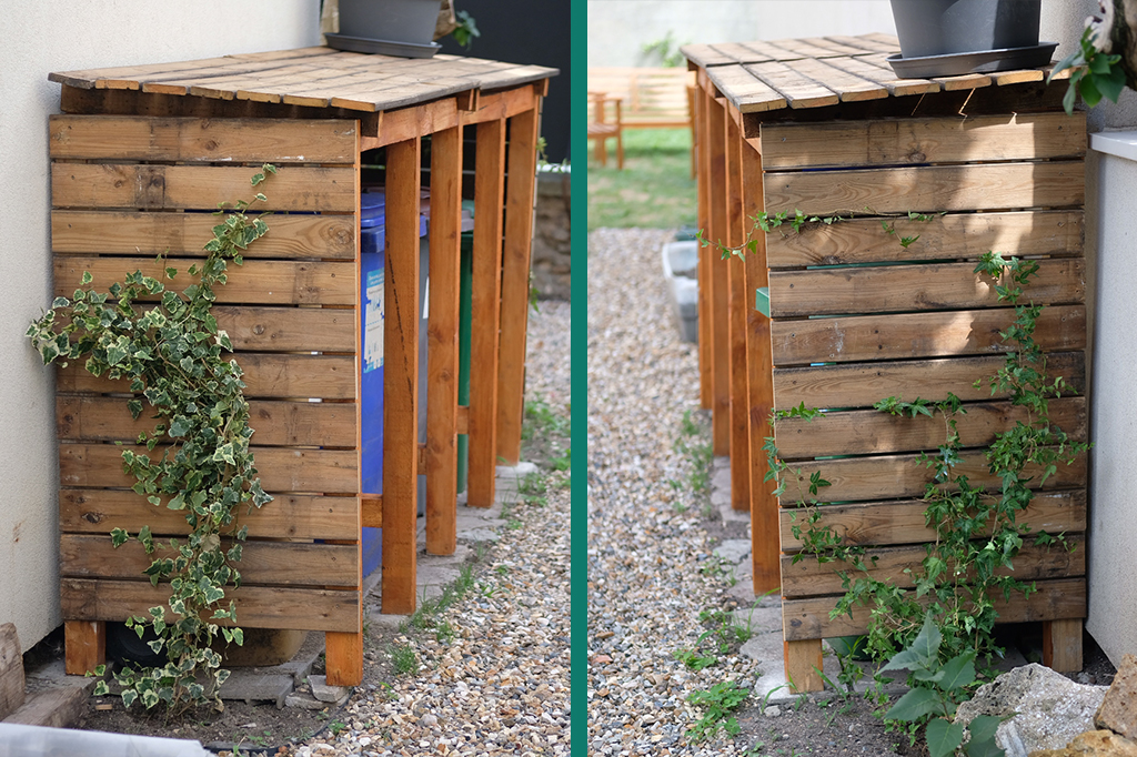 Construire un abri poubelles extérieur étape par étape